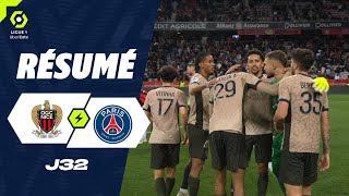 OGC NICE  PARIS SAINTGERMAIN 1  2  Résumé  OGCN  PSG  20232024 [upl. by Beaver]