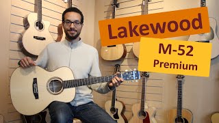 Lakewood M52 Custom Shop Akustikgitarre  Musik Bertram [upl. by Ordnasil]