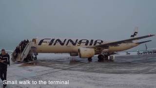 Finnair A321 Economy Helsinki to Kittilä  Flight Review 9  The Way We Saw It [upl. by Kalin]