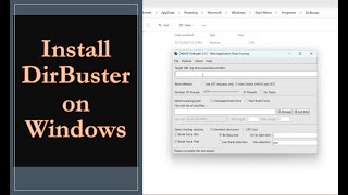 How to Install DirBuster on windows  Use of DirBuster  Scan and Generate Report from Dirbuster [upl. by Tallou]