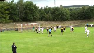 GLENAFTON v LARGS 1st half highlights [upl. by Eimme]