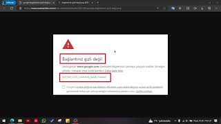 Bağlantı Güvenli Değil Hatası Nedir Nasıl Çözülür [upl. by Zeba]