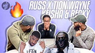 Russ amp Tion Wayne  Keisha and Becky Music Video  GRM Daily  3ManUp Music Reaction [upl. by Nitsirk]