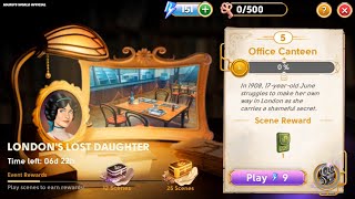 Junes Journey Secrets 17 Scene 5 Office Canteen Word Mode 4K [upl. by Enahsed]