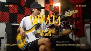 Diwata  Abra ft Chito Miranda Bass Cover [upl. by Odrawde882]