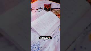 Maha TAIT 2022 preparation 📚❤ [upl. by Adeirf]