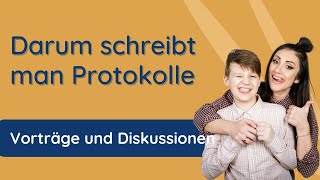 ✅ Worum geht es beim Protokoll schreiben [upl. by Kingsbury]