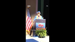 Valedictorian helps bury his late dad then gives an unforgettable graduation speech [upl. by Atteyek]