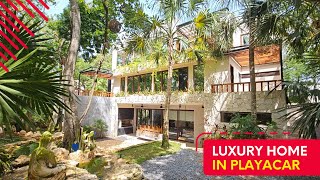 🌴 Discover this luxurious home in Playacar Playa del Carmen [upl. by Atteloj635]