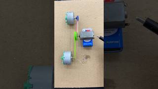 DIY DC to DC Motor Generator  How to Make a DC Motor a Generator shorts motor dcmotor [upl. by Penthea788]