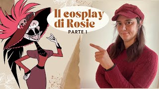 Il coprispalle di Rosie  Hazbin Hotel   tutorial cosplay parte 1 [upl. by Wootan]