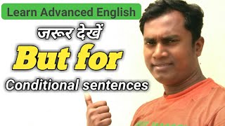 USE OF quot BUT FOR quot  CONDITIONAL SENTENCES  IN HINDI [upl. by Combes952]