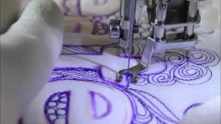 Graffiti Quilting in Time Lapse [upl. by Glennie]