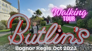 Butlins Full Walking Tour  Bognor Regis  Shoreline Room Tour October 2023 [upl. by Laius]