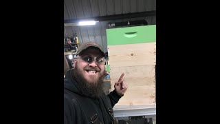 How To Build A Beehive Box [upl. by Zena]