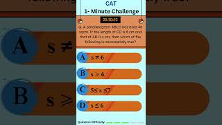 Can You Solve This Geometry Question in 1 Minute  CAT Quant Challenge [upl. by Oisangi]