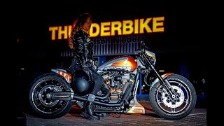 2020 Harley Davidson softail FXDR 114 Custom by Thunderbike  2019 Battle of the Kings [upl. by Selassie]