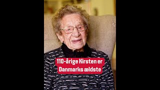 110årige Kirsten er Danmarks ældste [upl. by Chemush]