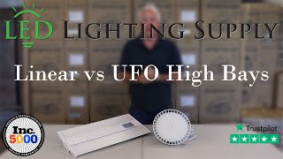 Linear vs UFO High Bay LED Lights Expert Analysis [upl. by Nuhsyar]