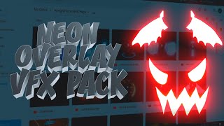 Neon Overlay VFX Pack like Tmotty LMGK Monster Face Neon Wings and More [upl. by Htiderem]