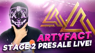 🎃 ARTYFACT  Next Axie Infinity with AAA Graphics and Cyberpunk Style Stage 2 presale live [upl. by Barnard807]