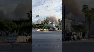 Historic Deauville Hotel in Miami Beach Imploded in Demolition [upl. by Nelly]