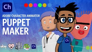 Puppet Maker  Adobe Character Animator Tutorial [upl. by Rexferd]