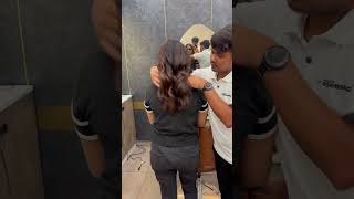 Balayage hair colour transformation  short viral  video  please channel subscribe 🙏🙏🙏🙏🙏🙏🙏 [upl. by Khoury]