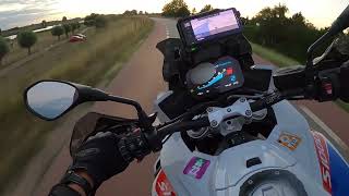 BMW S1000xr 21 amp F800GSA 18 sunset drive [upl. by Erodasi]