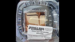 Jungle Jims International Market Peanut Butter Mousse Brownies Review [upl. by Anileh]