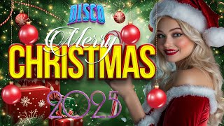 Silent Night  Lyric  🎄 Merry Christmas Medley 2025🎅🏼 Greatest Disco Christmas Songs [upl. by Sollows899]