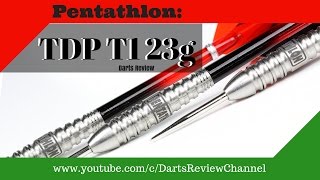 Pentathlon TDP T1 23g darts reveiw [upl. by Nodaj]