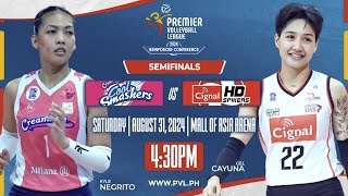 CREAMLINE vs CIGNAL  Full Match  Semifinals  2024 PVL Reinforced Conference [upl. by Brown]