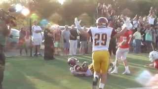 Week 2 St Joseph 36 Fairfield Prep 34 1st half highlights final play [upl. by Ecart157]