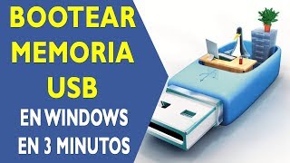 BOOTEAR MEMORIA USB EN WINDOWS 7 8 81 y 10 FULL CRACK [upl. by Aiam]