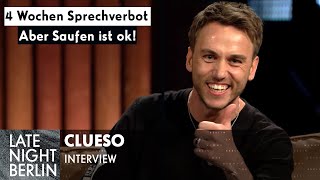 RAKETENPULLER amp Geheimtipps für Bodenständigkeit  Clueso im Talk  Late Night Berlin [upl. by Aryn]