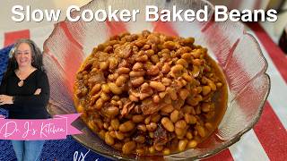 Slow Cooker Baked Beans  Easy amp Delicious [upl. by Spears868]