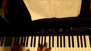 SABOR A MI  Piano Cover Of Eydie Gorme Song [upl. by Boutis213]