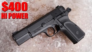 The New Girsan MC P35 400 Browning Hi Power Clone First Shots [upl. by Gratt]