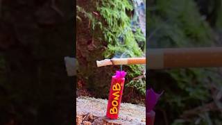 Time delay trick fireworks firecrackers shortvideo [upl. by Frankie]