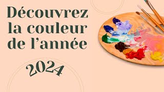 Découvrez la couleur Pantone 2024 [upl. by Ynove]