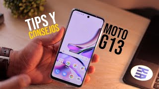 Moto G13  Tips y Consejos [upl. by Nnaylrebmik]