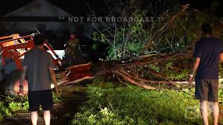 05262024 Claremore OK  Tornado with Powerflashes and Damage [upl. by Hailed]