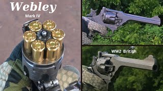 WW2 Webley Revolver POV Firing in 4K [upl. by Older]