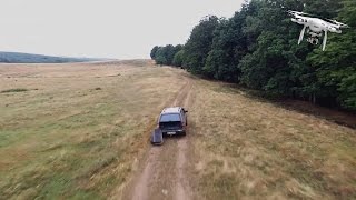 Drone Footage  Opel Frontera Off Road  4K [upl. by Nnairak]