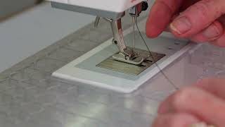 Thread Sewing Machine needle easily with Jennie Rayment [upl. by Erbua]