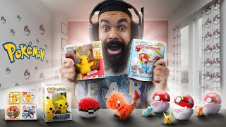 UNBOXING EVERY POKEMON TOYS AND CARD [upl. by Oicneserc]