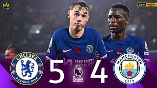 COLE PALMER MASTERCLASS  Chelsea vs Manchester City 5  4 Highlights amp Goals 2024 [upl. by Gnort]