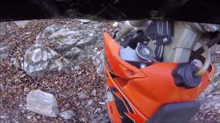 KTM 450 EXC 2005  Hard Enduro [upl. by Nairehs]