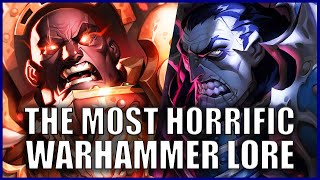 The Horrific Torturing of Vulkan by Konrad Curze  Warhammer 40k Lore [upl. by Nudd]